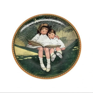 Edwin Knowles "Story Time" Limited Edition Plate